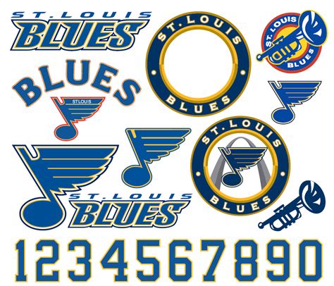 St. Louis Blues SVG File – Vector Design in, Svg, Eps, Dxf, and 